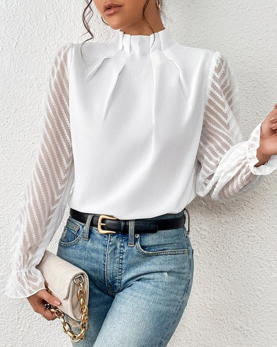Sammie Women's Long-Sleeved Top | Airy Comfort, Coastal Chic 5