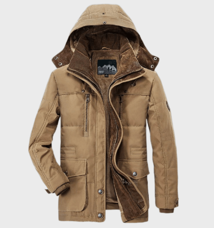 Sionne Men's Winter Jacket | Wind and Water Resistant, Cozy Insulation 0