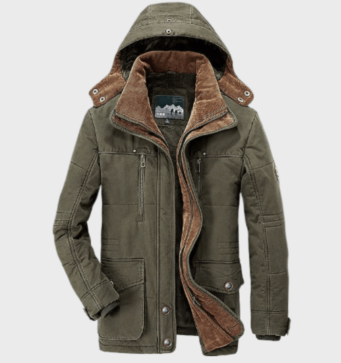 Sionne Men's Winter Jacket | Wind and Water Resistant, Cozy Insulation 1