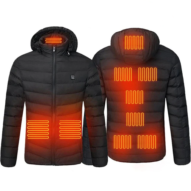 Sleek Men's Self-Heating Jacket | Waterproof, Multiple Temperature Modes 1