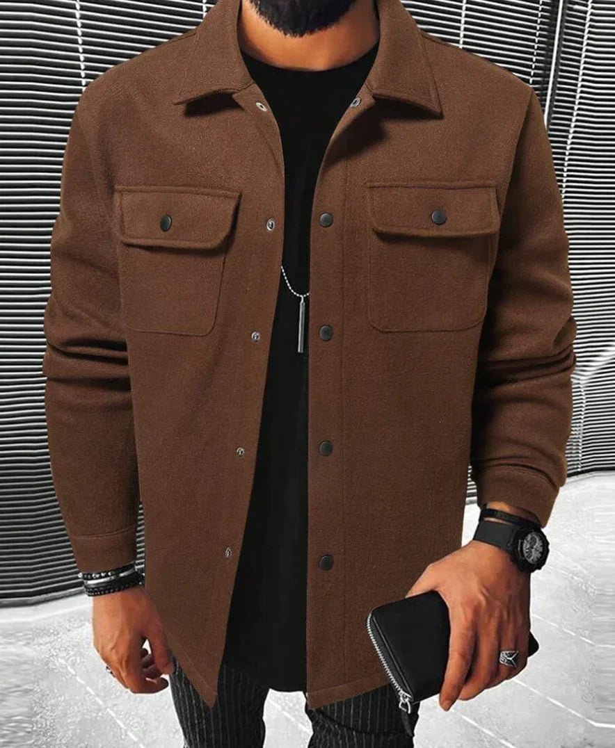 Sleek Men's Shirt | Premium Comfort & Warmth 10