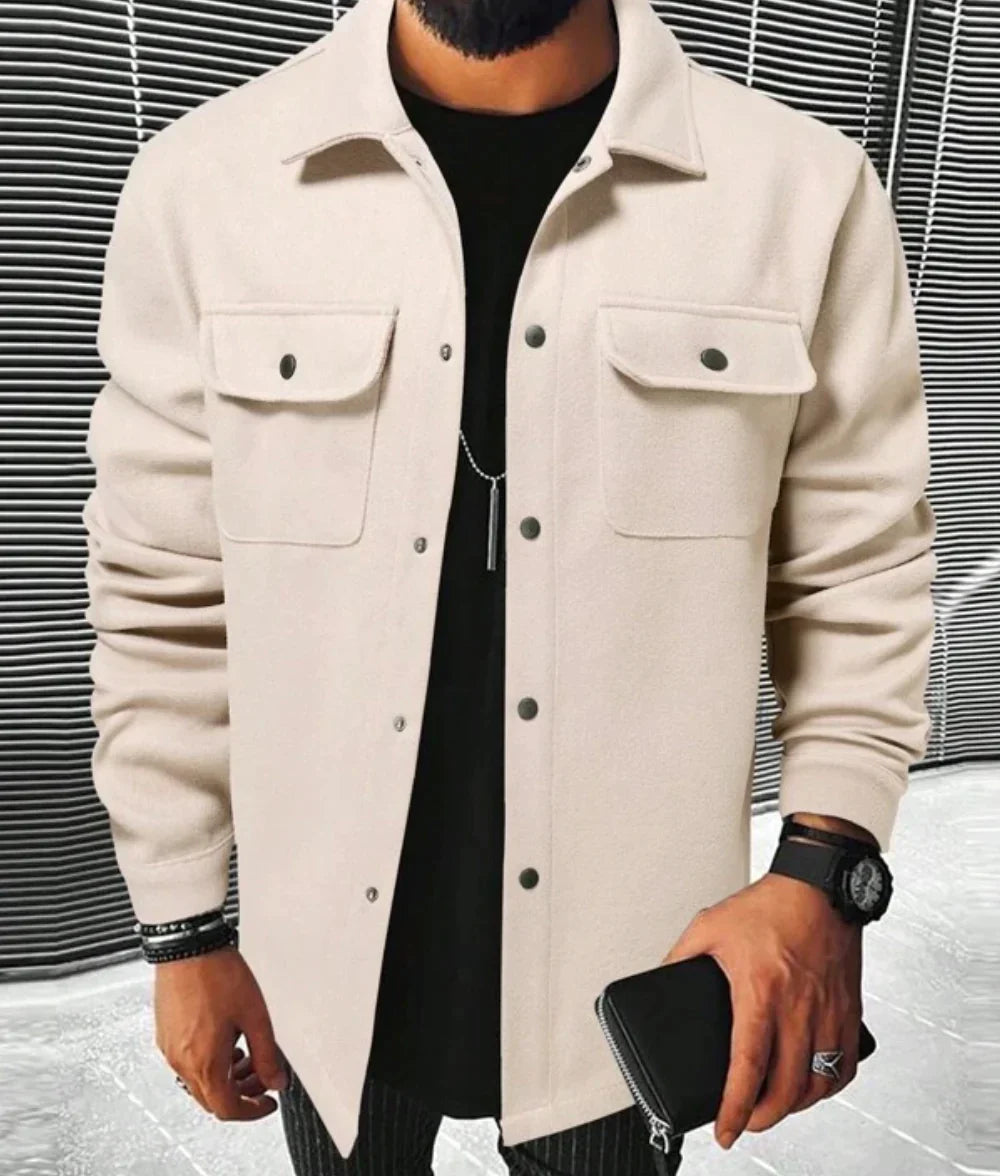 Sleek Men's Shirt | Premium Comfort & Warmth 4
