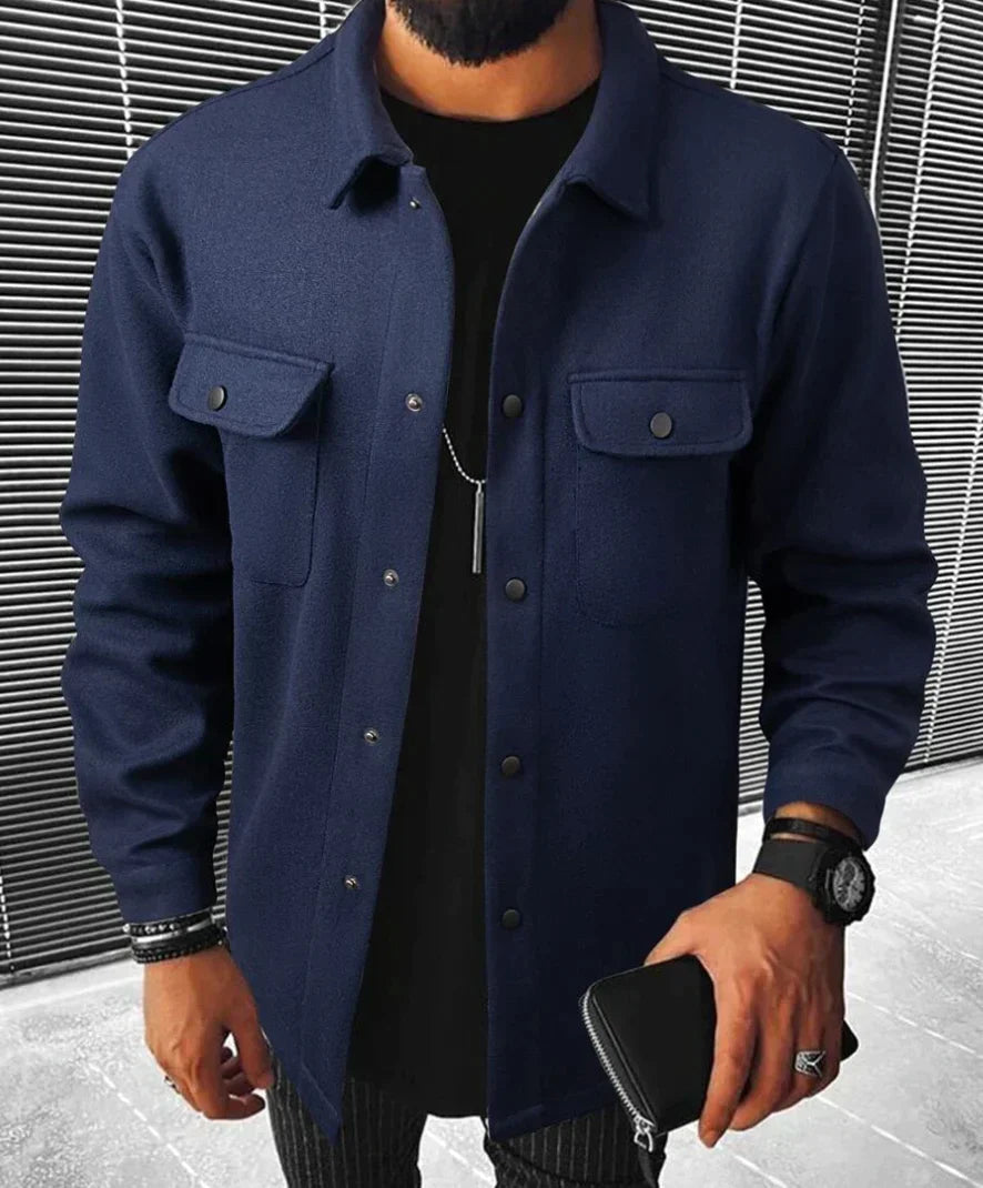 Sleek Men's Shirt | Premium Comfort & Warmth 6