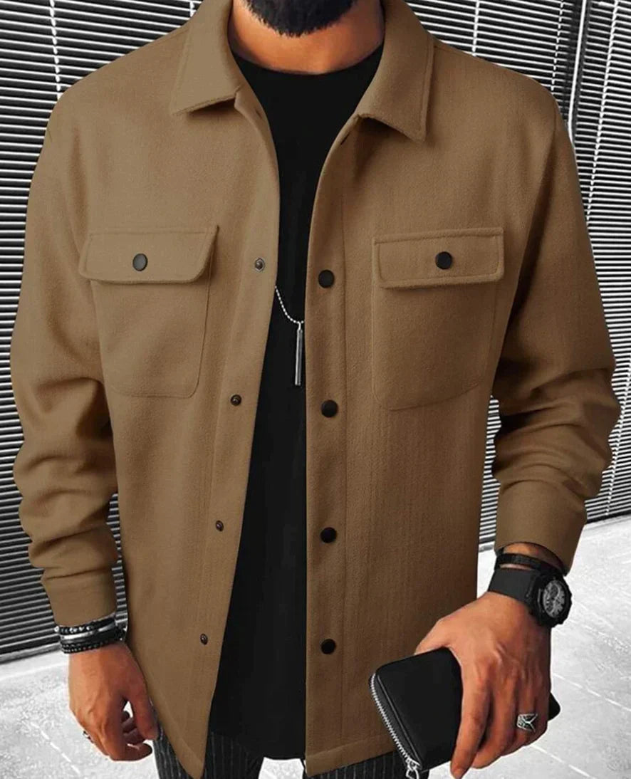 Sleek Men's Shirt | Premium Comfort & Warmth 9