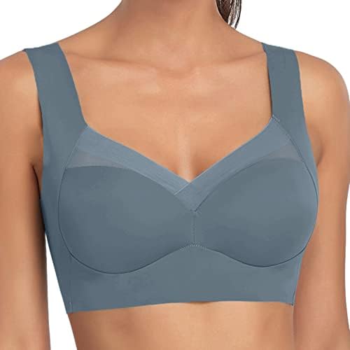 Sleek Women's Comfort Bra | Seamless Design with Mesh Insert 7