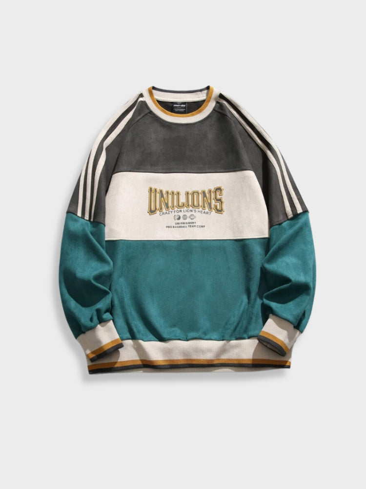 Sleek Women's Vintage Pullover Sweater | Cotton Blend, Retro Style 0