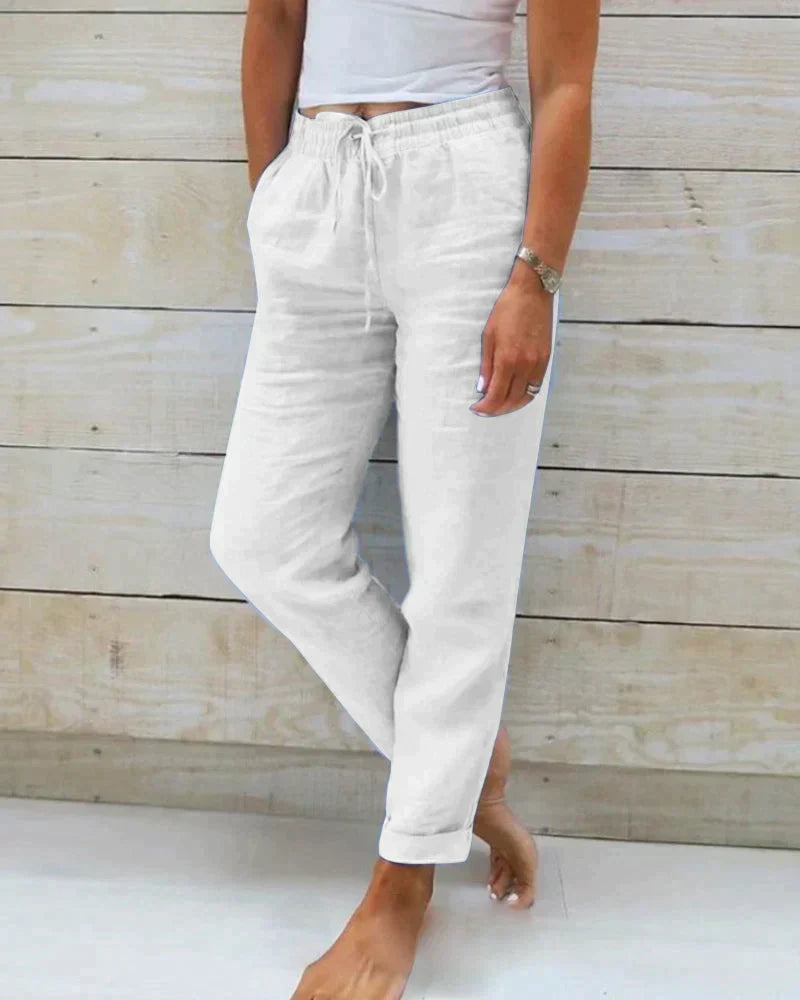 Sophie Women's Linen Pants | Premium Quality, Timeless Elegance 3