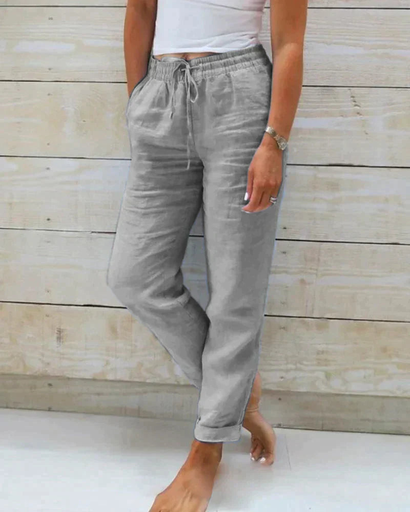 Sophie Women's Linen Pants | Premium Quality, Timeless Elegance 4