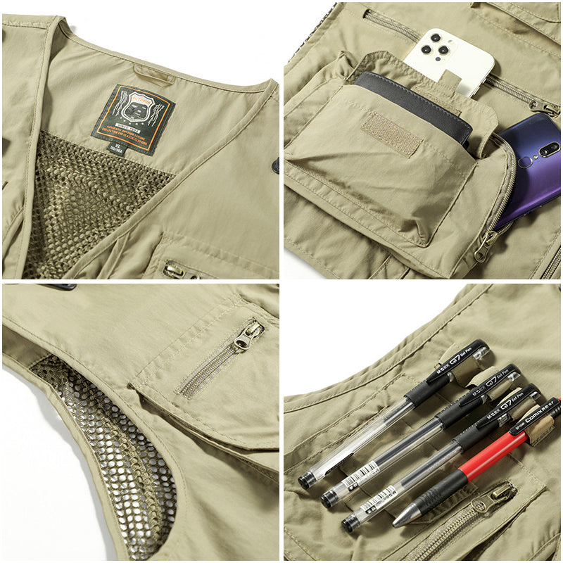 Tactical Adventurer's Vest | Durable, Versatile Design 3