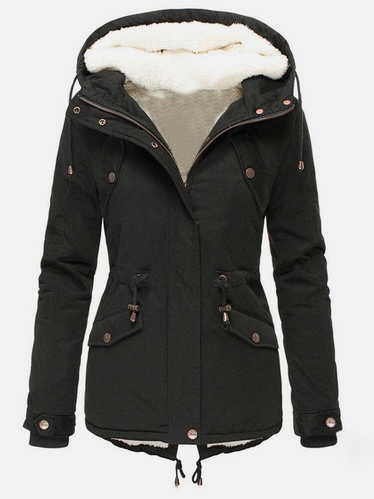Tara Women's Winter Coat | Waterproof Insulation, Stylish Black Puffer Jacket 7