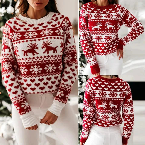 Teni Women's Sweater | Cozy Christmas Design 2