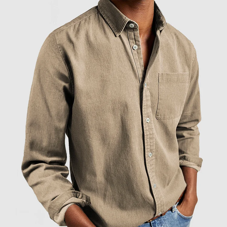 Tino Men's Shirt | 100% Cotton, Casual Style 1