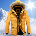Toby Men's Winter Jacket | Luxurious Fur-Lined Hood 0