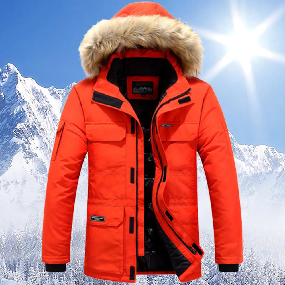 Toby Men's Winter Jacket | Luxurious Fur-Lined Hood 3