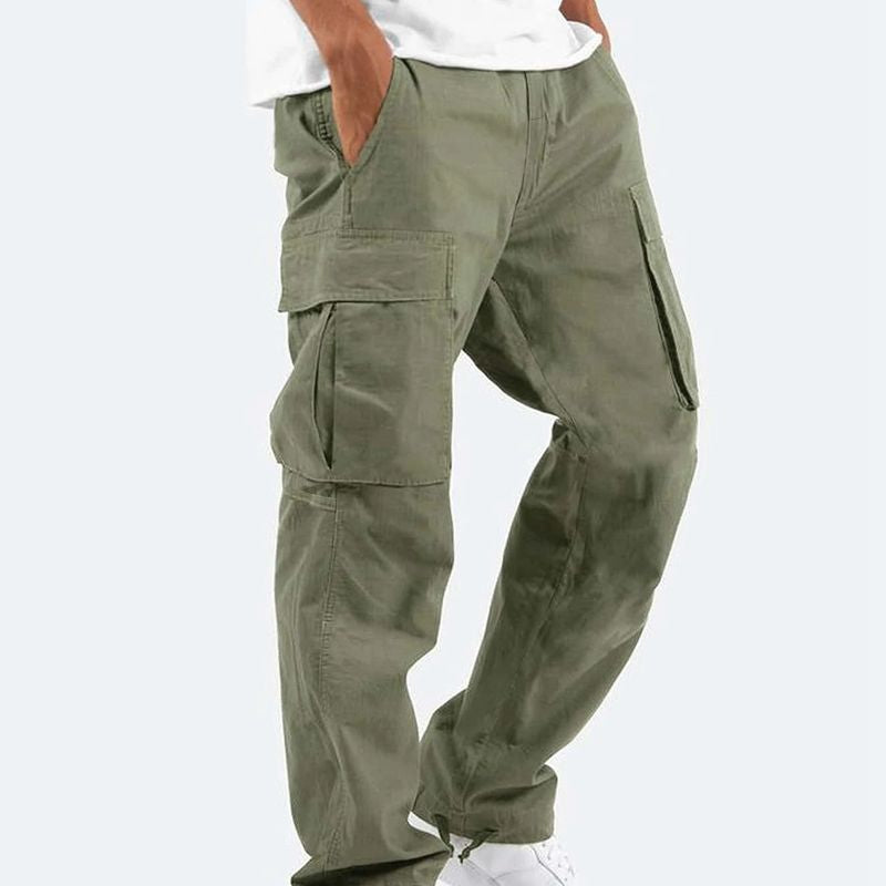 Urban Men's Cargo Pants | Comfortable Straight-Leg Design, Breathable Fabric 3