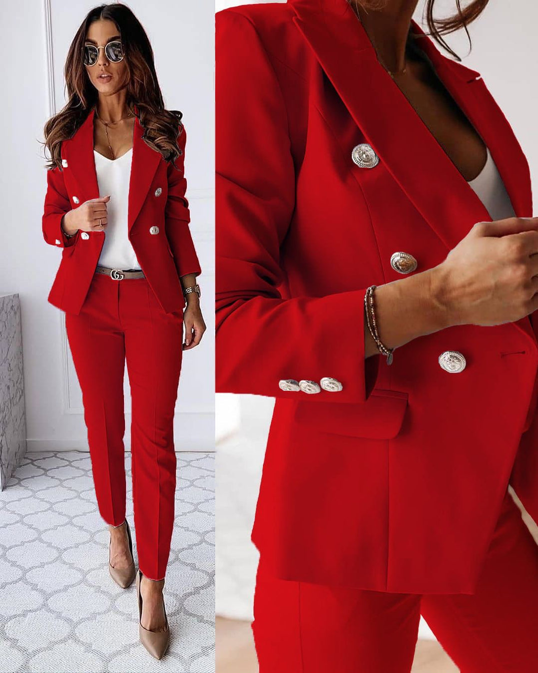 Vera Women's Suit | Elegant Trouser Set, Perfect Fit 1