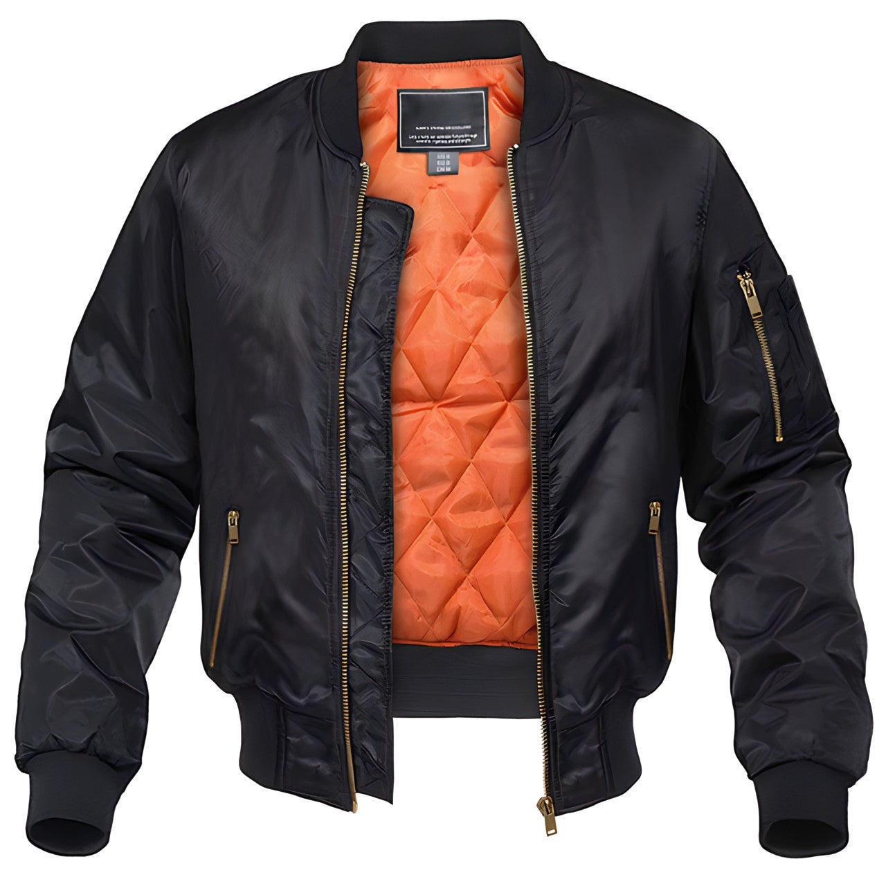 Vick Men's Bomber Jacket | Thick Cozy Lining 1