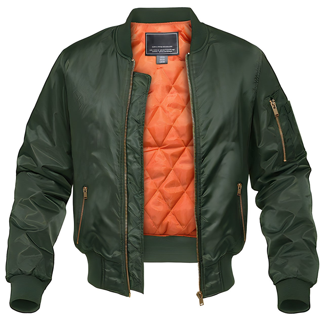 Vick Men's Bomber Jacket | Thick Cozy Lining 2