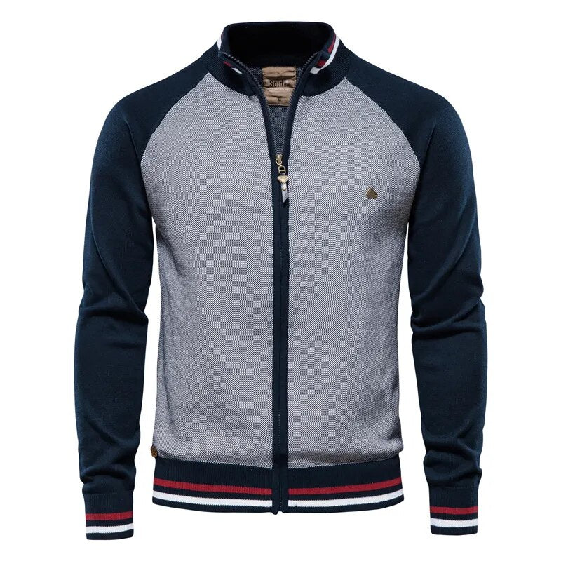 Wade Men's Cardigan Sweater | Premium Cotton, Casual Chic 13