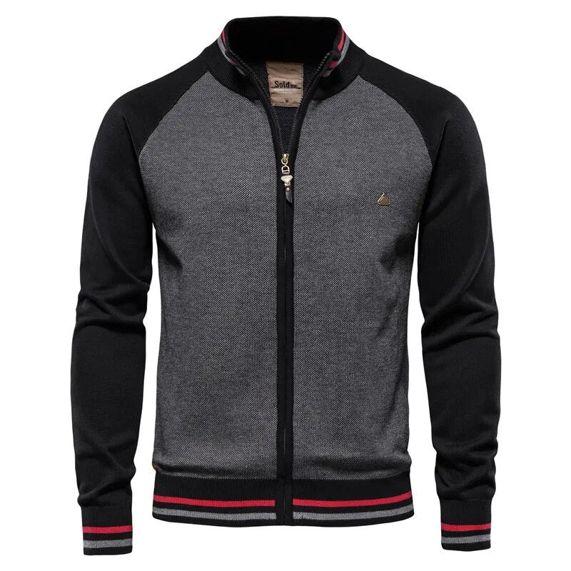 Wade Men's Cardigan Sweater | Premium Cotton, Casual Chic 6