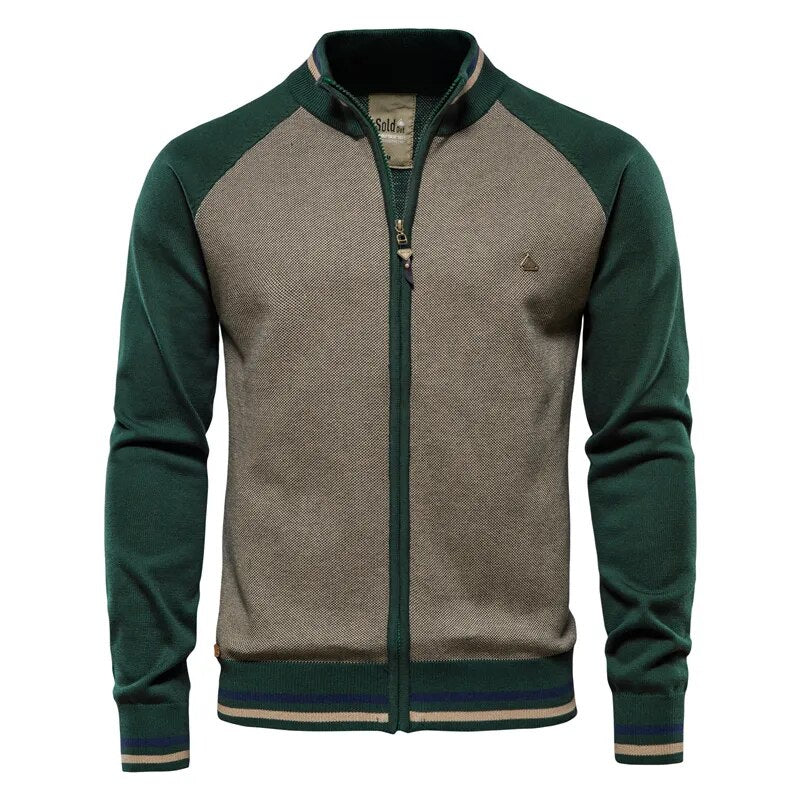 Wade Men's Cardigan Sweater | Premium Cotton, Casual Chic 7