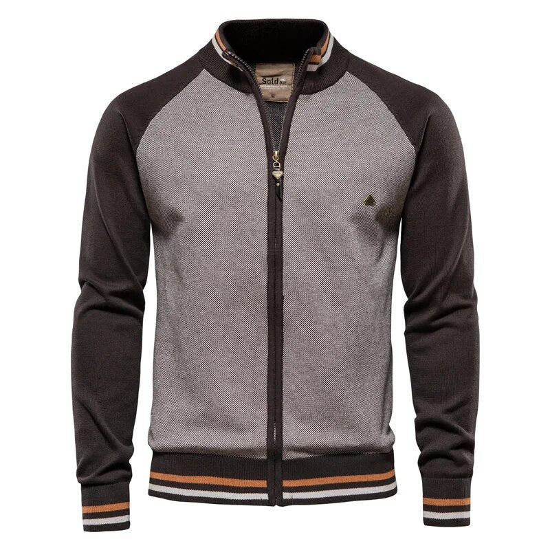 Wade Men's Cardigan Sweater | Premium Cotton, Casual Chic 8