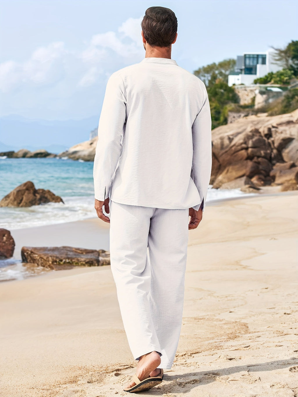 Wade Men's Linen Set | Lightweight and Breathable 4