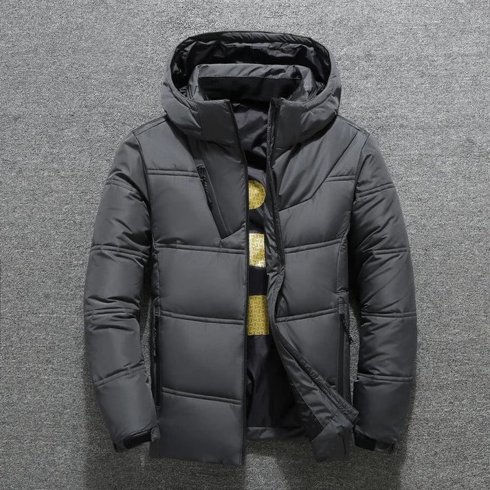 Wade Men's Winter Jacket | Waterproof Insulated Hooded Design 1