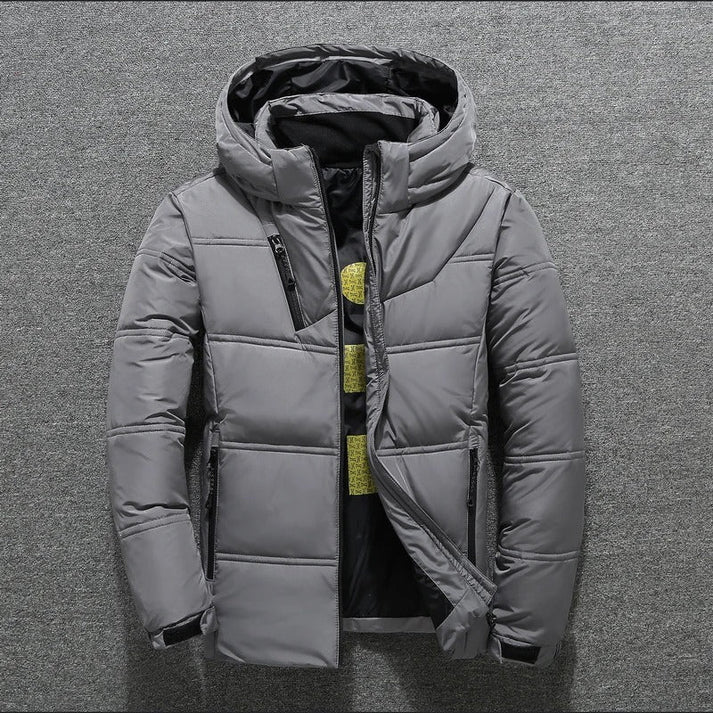 Wade Men's Winter Jacket | Waterproof Insulated Hooded Design 3