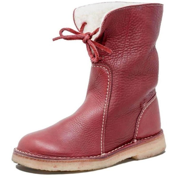 Wendy Women's Vintage Boots | Waterproof Leather with Wool Lining 1