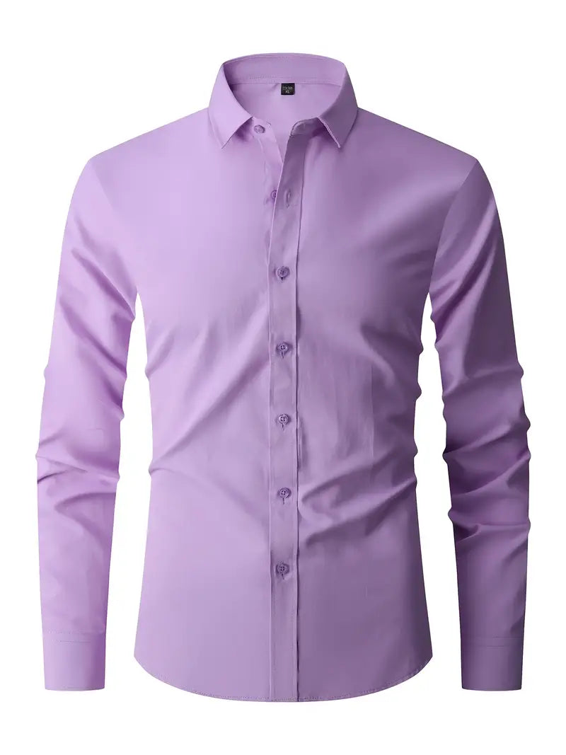 Winston Men's Dress Shirt | Sophisticated Elegance, Premium Quality 7