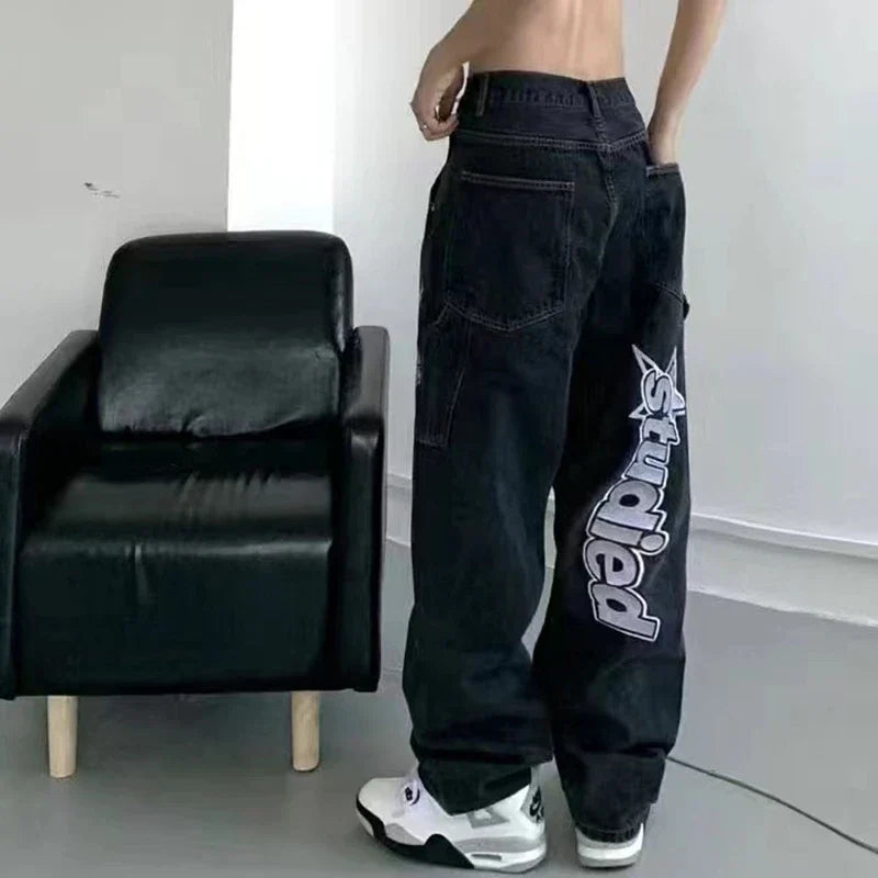 Yara Women's Baggy Jeans | Comfortable Wide-Leg Fit, Y2K Harajuku Style 13