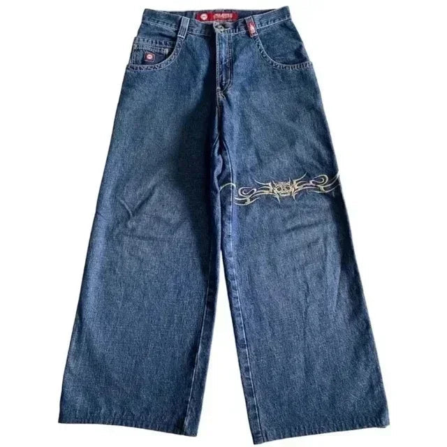 Yara Women's Baggy Jeans | Comfortable Wide-Leg Fit, Y2K Harajuku Style 14