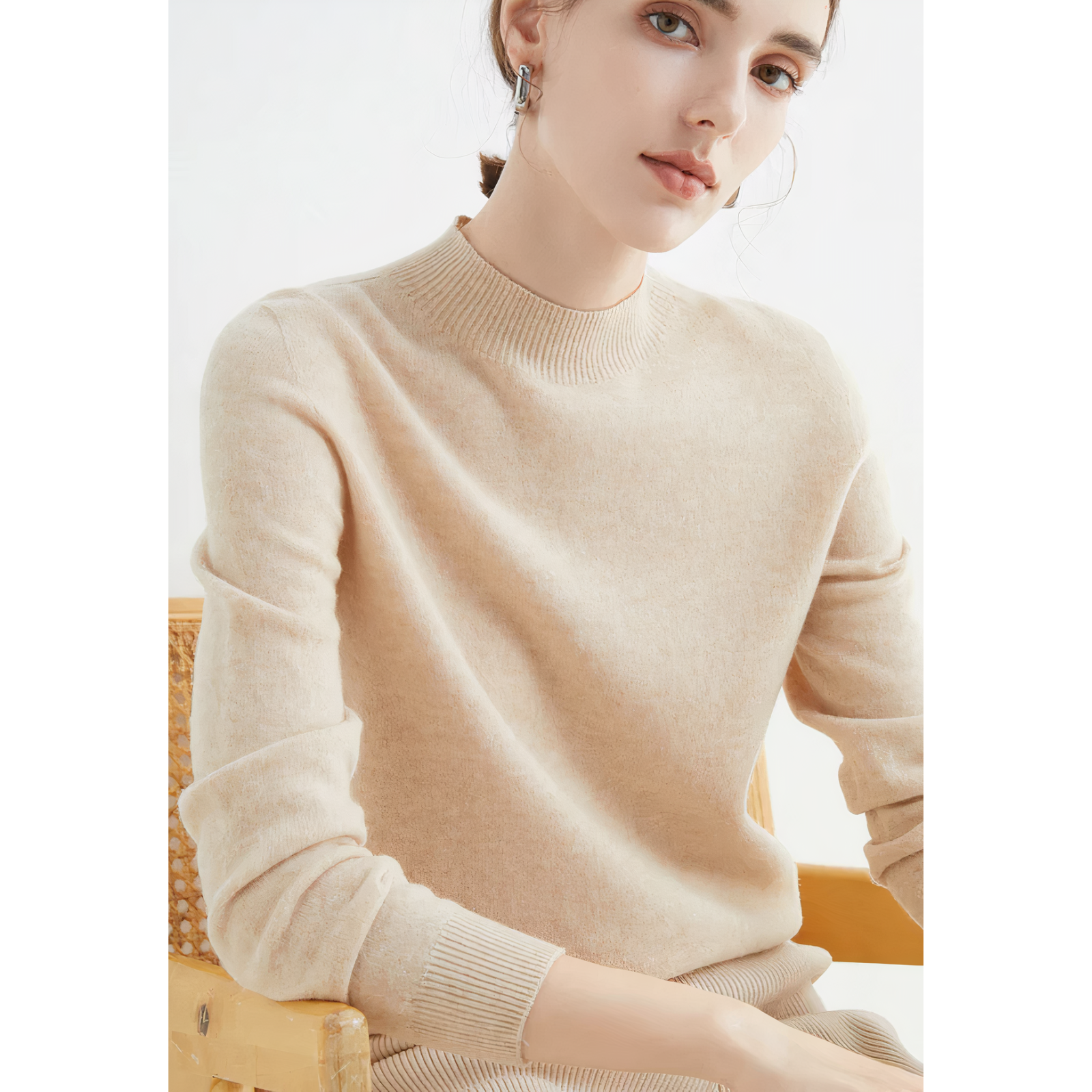 Yelena Women's Half Neck Sweater | Ultra Soft, Versatile Design 10