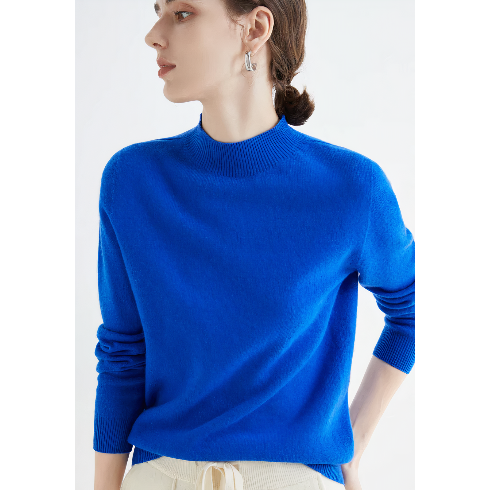 Yelena Women's Half Neck Sweater | Ultra Soft, Versatile Design 12