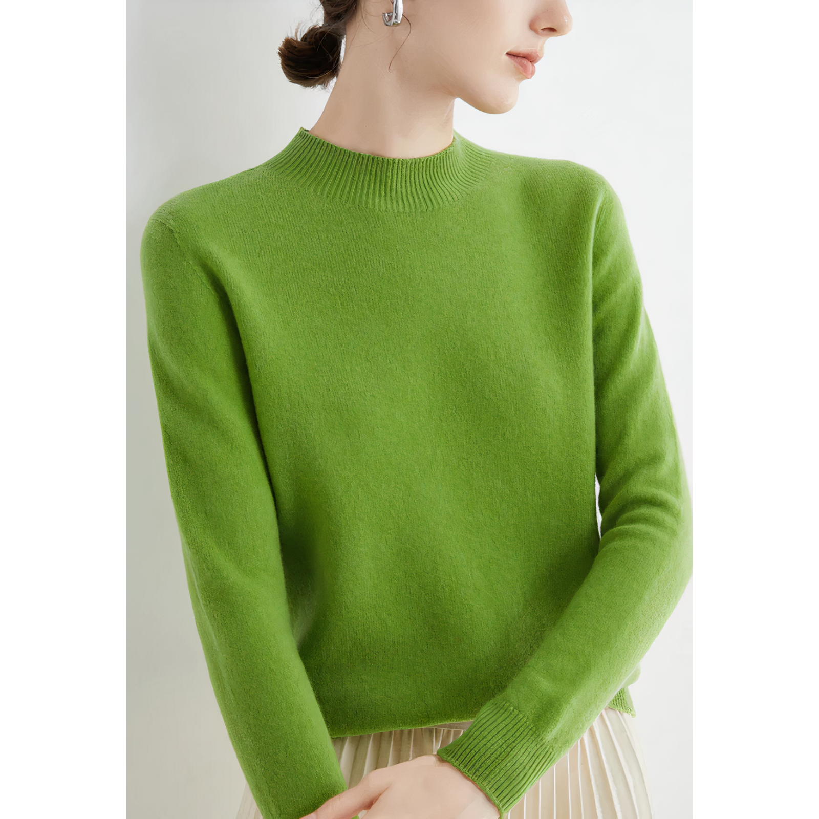 Yelena Women's Half Neck Sweater | Ultra Soft, Versatile Design 6