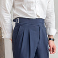 Zane Men's Trousers | Adjustable Buckle, Tailored Fit 0