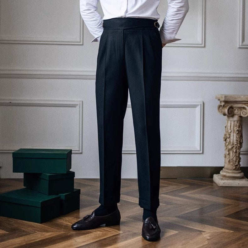 Zane Men's Trousers | Adjustable Buckle, Tailored Fit 2