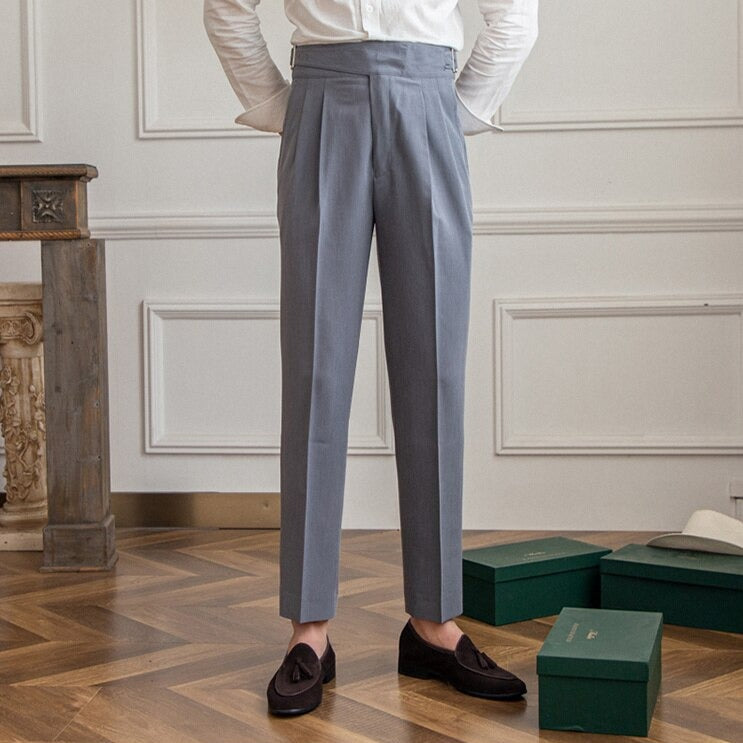 Zane Men's Trousers | Adjustable Buckle, Tailored Fit 8